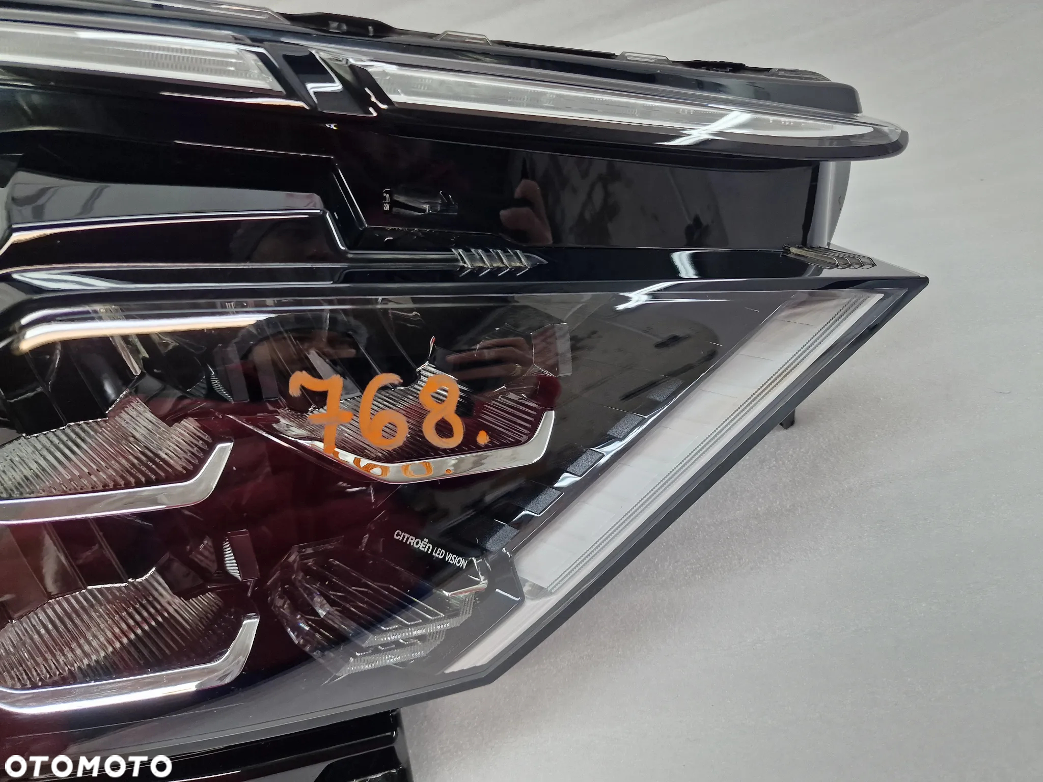 CITROEN C4 III 3 20- PRAWA LAMPA PRZEDNIA PRZÓD FULL LED FULLLED , LED VISION , NR 9830649280 , NR AUKCJI LA768 - 7
