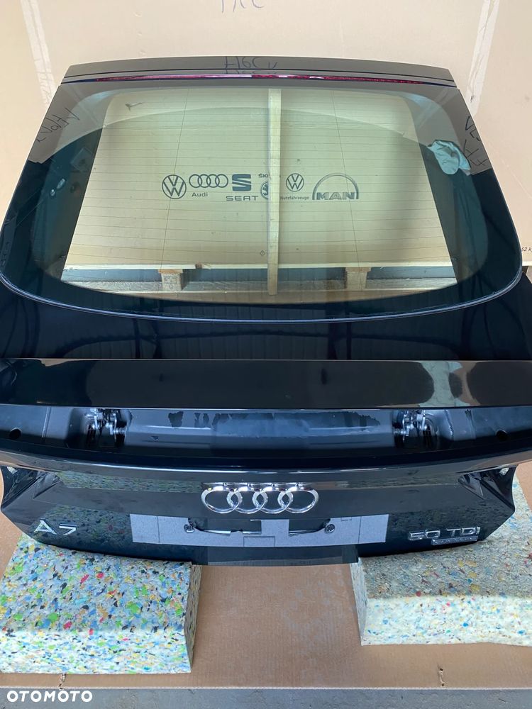 Kompletna Klapa bagażnika lotka Audi A7 4G Cy lift Sportback kolor LY9T 38k - 14