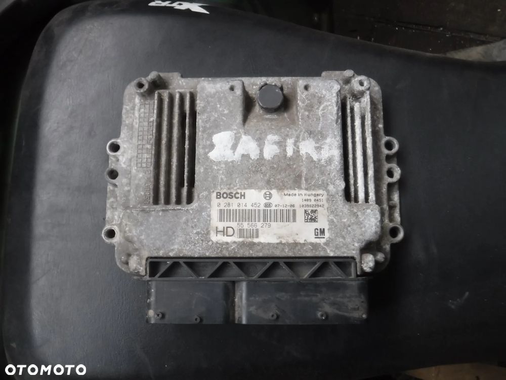 Opel Zafira B Astra H 1.9 CDTI sterownik 0281014452 55566279 - 1