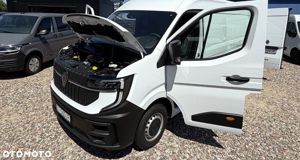 Renault NOWY MASTER L3H2 HOMOLOGACJA cięż. VAT-1 Duża ŁADOWNOŚĆ 1259kg Długa paka 3800mm Objętość 13m3 SPRAWDZONY TRWAŁY SILNIK 2.0DCI ROZRZĄD NA ŁAŃCUCHU Salon Polska Pierwszy wł. Eksploatowany w trasie auto Jak Nowe Gwarancja Fabryczna Renault! - 4