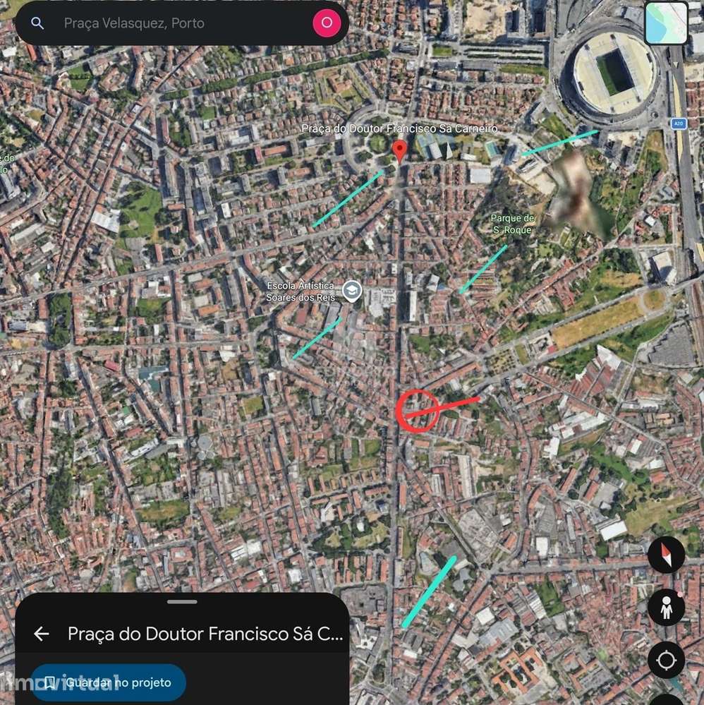 PRÉDIO para CONSTRUÇÃO – PIP aprovado = 604 m² (7 apartamentos, 1 por - Grande imagem: 3/5