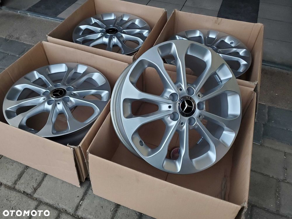 Alufelgi 17 Mercedes Oryginalne ! A B C CLA GLA Vito Viano 5x112 292# - 2