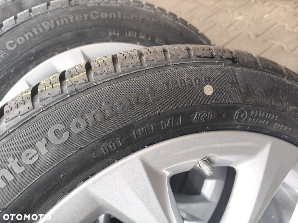 Nowe koła aluminiowe zimowe BMW 5x112 et54 205/55/17 Continental - 4