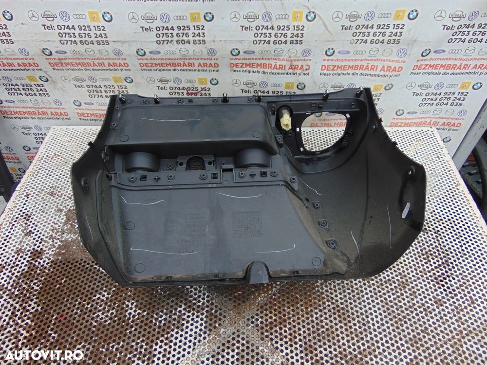 Suport pahare Renault Master trim bord Opel Movano Nissan nv400 cod 6321s852 rama centrala ornament - 3
