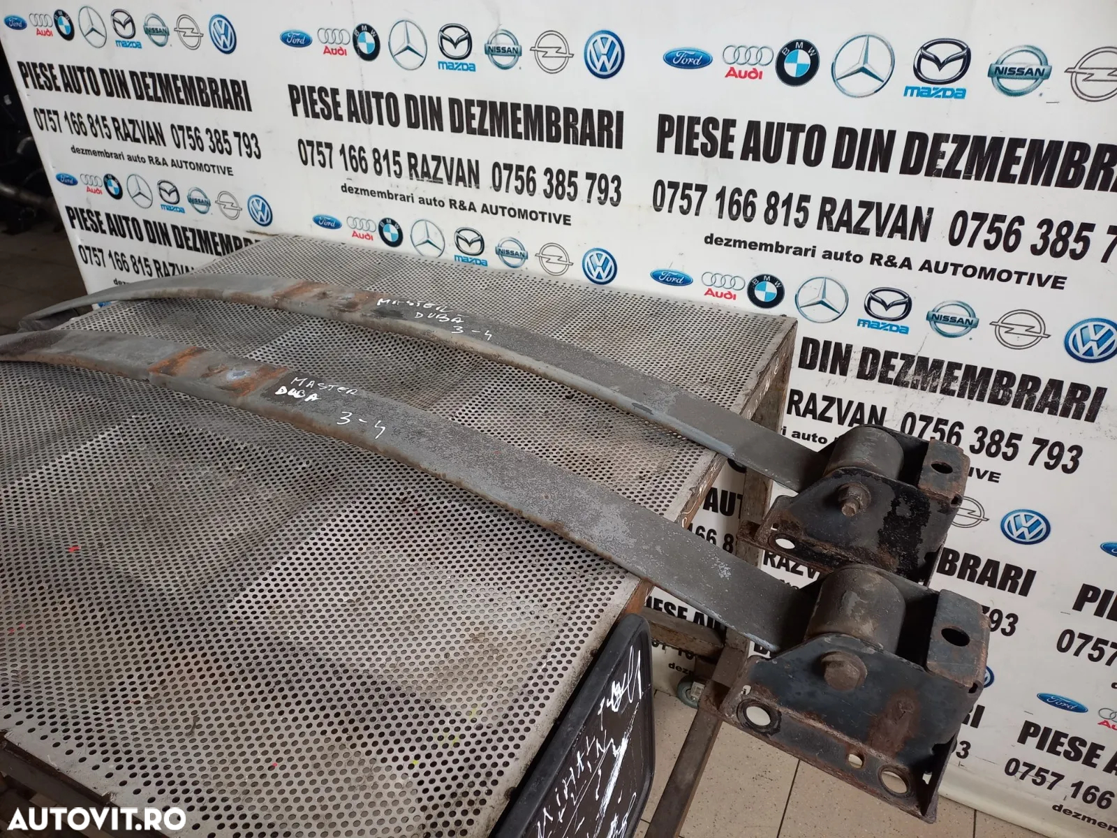 Arcuri Arc Foaie/Foi De Arc Spate Renault Master Opel Movano An 2012-2013-2014-2015-2016-2017-2018- - 5