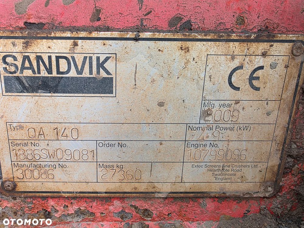 Sandvik QA 140 - 13