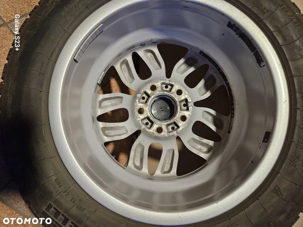 4 używane koła zimowe RunFlat Pirelli Sotozero winter 210  na obręczach aluminiowych R17, 225x60 - 5
