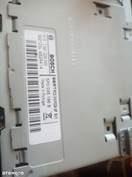 Radio CD Seat Leon II Altea 5P0035186B 2011r - 4