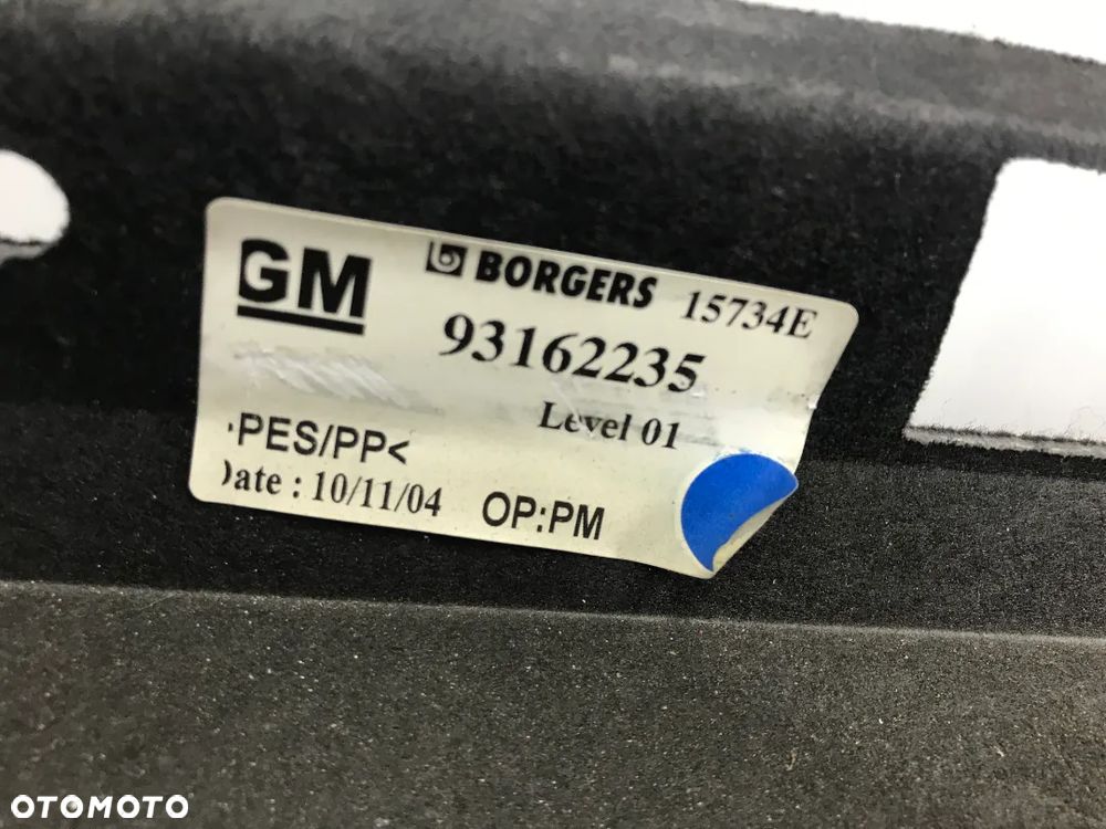 Wykładzina opel tigra b 04-09 schowek siatka bagażnik - 16