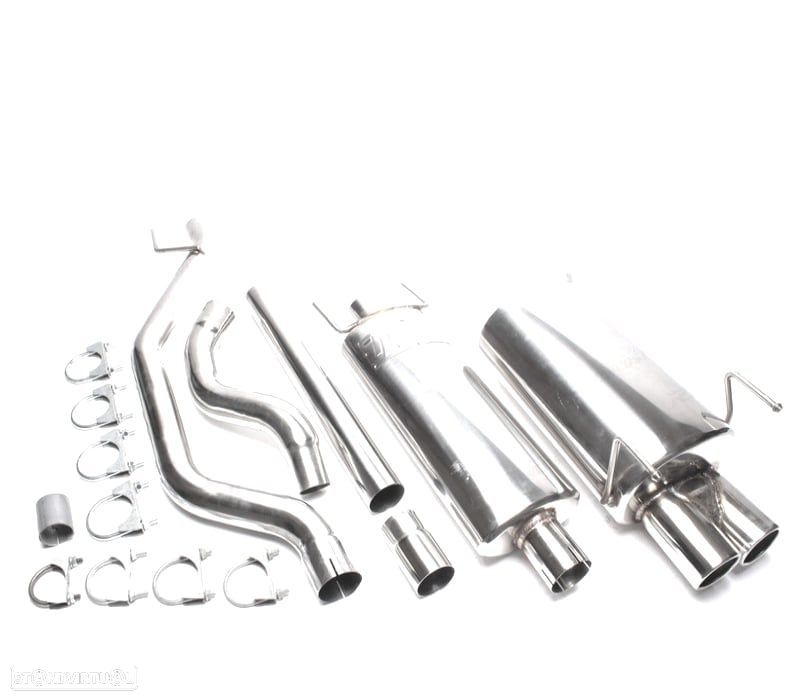 SILENCIADOR ESCAPE OPEL VECTRA C 02-08 DUPLA SAÍDA - 1