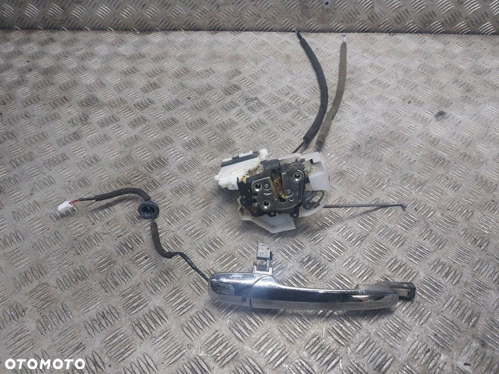 ZAMEK DRZWI PRAWY PRZÓD + KLAMKA ZEWNĘTRZNA MAZDA CX-9 I LIFT 4+2 PIN - 1