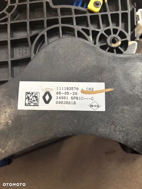 MECHANIZM ZMIANY BIEGÓW LEWAREK WYBIERAK AUTOMAT RENAULT CLIO V 111193570 - 6