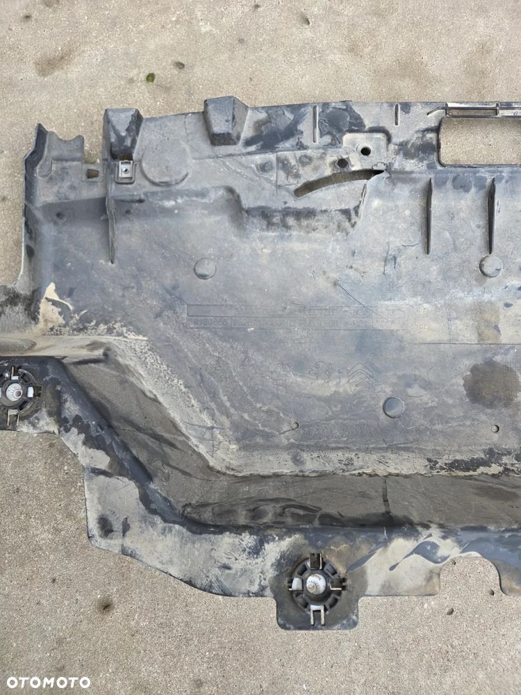 Płyta osłona pod zderzak tylny tył Peugeot 208 II Eklektyk - 8