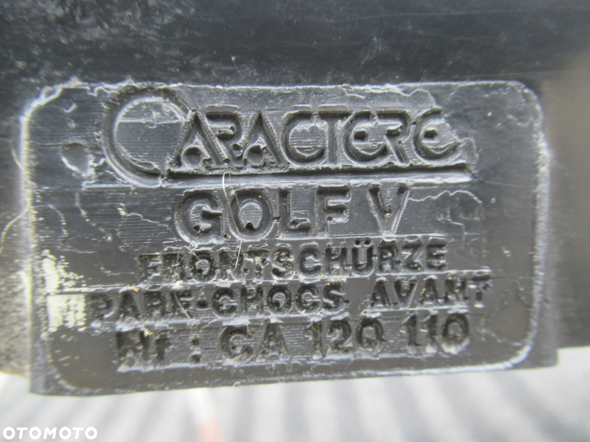 ZDERZAK PRZEDNI PRZÓD VW GOLF V 5 CARACTERE CA120110 2003-2009 - 17