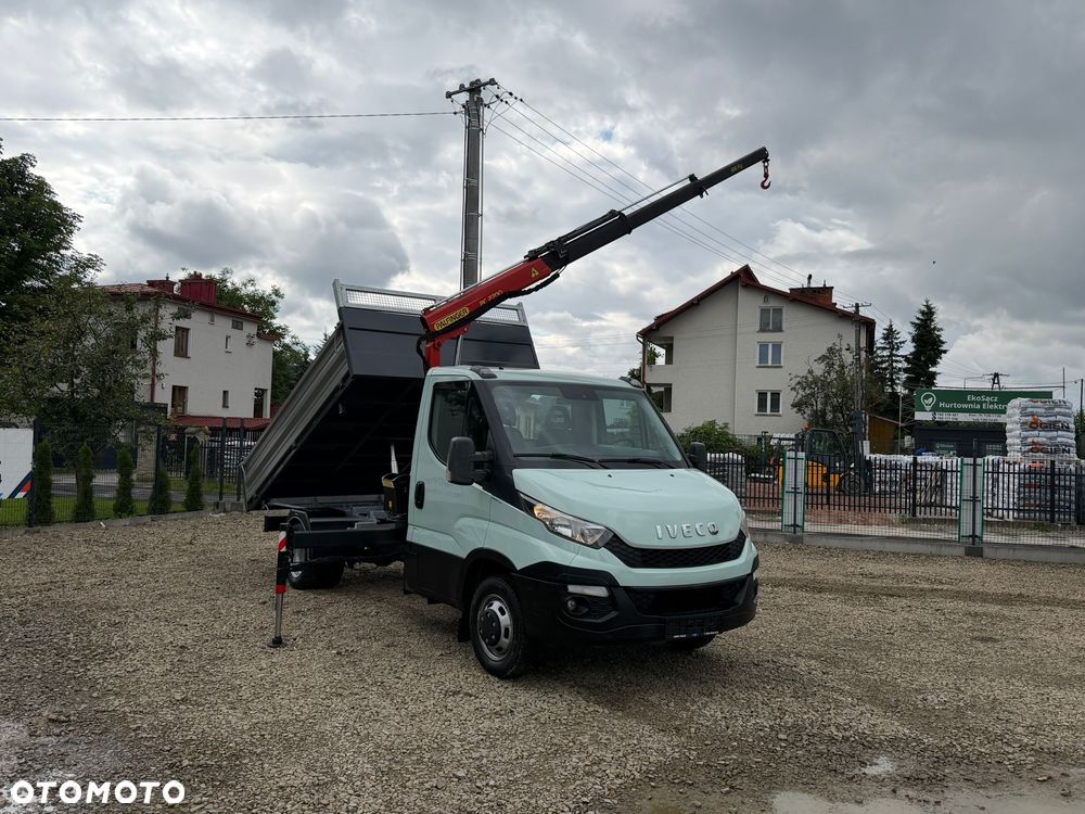 Iveco Daily 35c15 HDS 2t PALFINGER PC2700 wywrotka Igła - 3