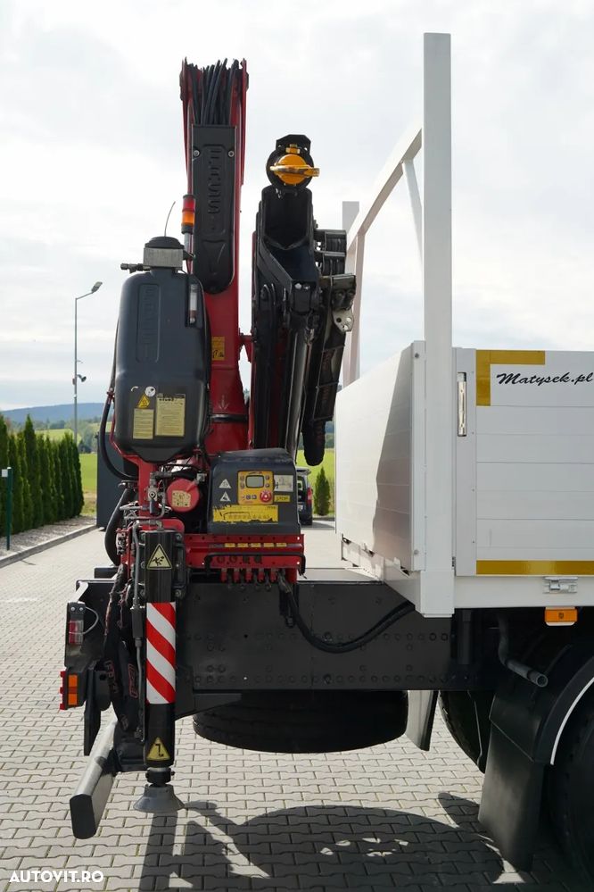 Mercedes-Benz / AXOR 2633 / 6X4 / LIVRARE - 6,55 M / PODEA REZISTENTĂ / FASSI F155 HDS / EXTENSIE: 10 M / CAPACITATE DE ÎNCĂRCARE MAXIMĂ 6.000 KG / MANUALĂ / RADIOCOMANDĂ / - 19