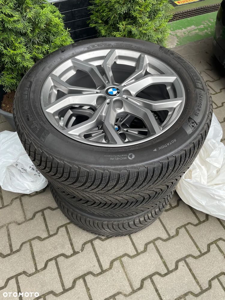 koła zimowe BMW X3 G01 X4 G02 245/50/19 RSC Michelin Alpin 5 7mm 2021 - 3