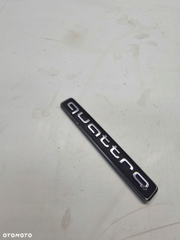 ZNACZEK EMBLEMAT QUATTRO AUDI A3 A4 A5 A6 A7 4G0853736E - 2