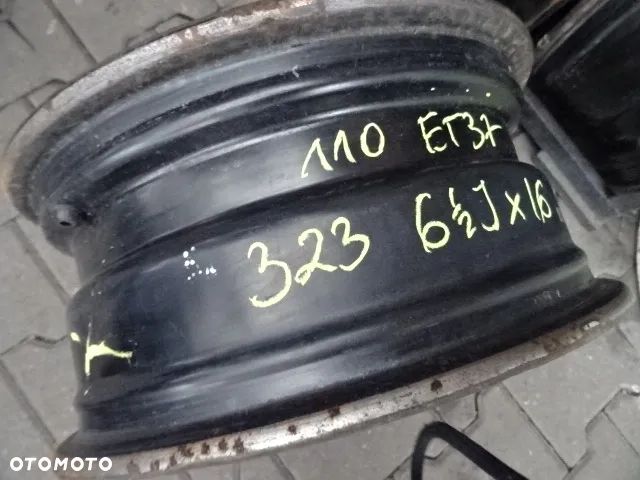 5x110x65 6,5Jx16 ET37 OPEL SAAB stalowe 16 -2 sztuki - 4