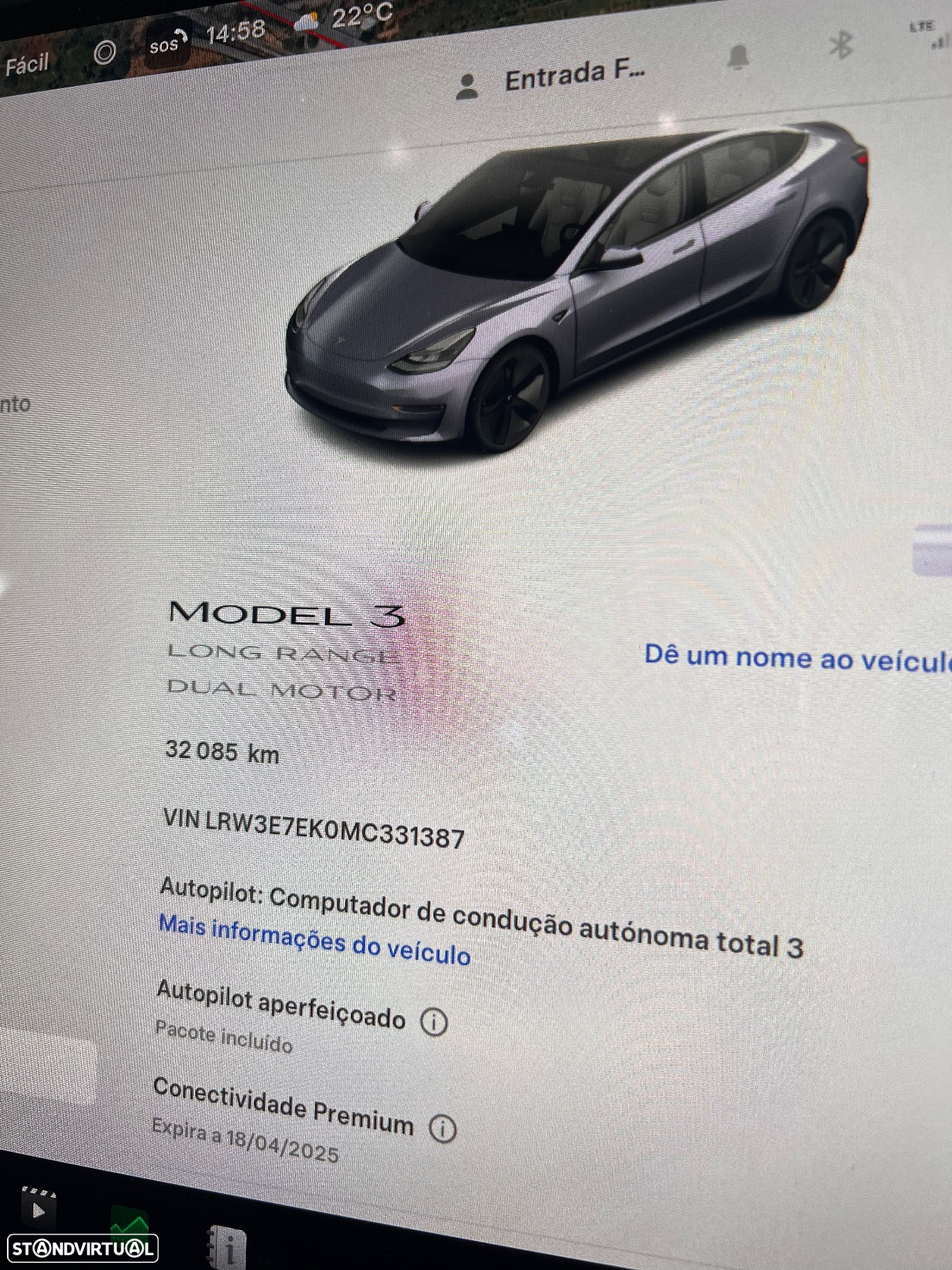 Tesla Model 3 Long Range Tração Integral - 22