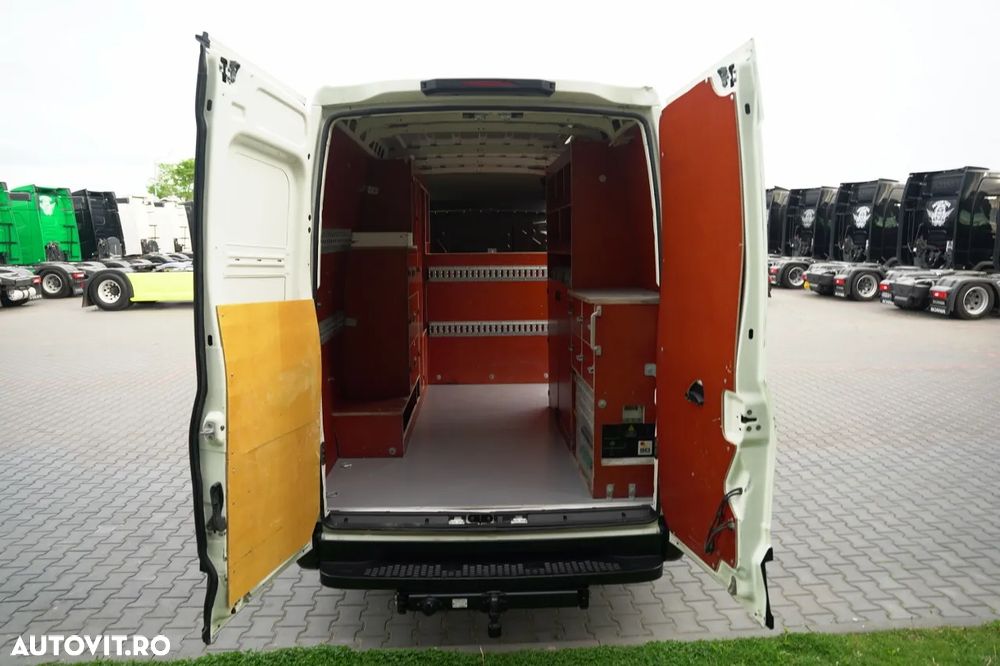 Iveco DAILY 35-140 / TABLĂ / ATELIER MOBIL / CONVERTITOR / IMPORTAT / CONTRACT POST-SERVICE - 20