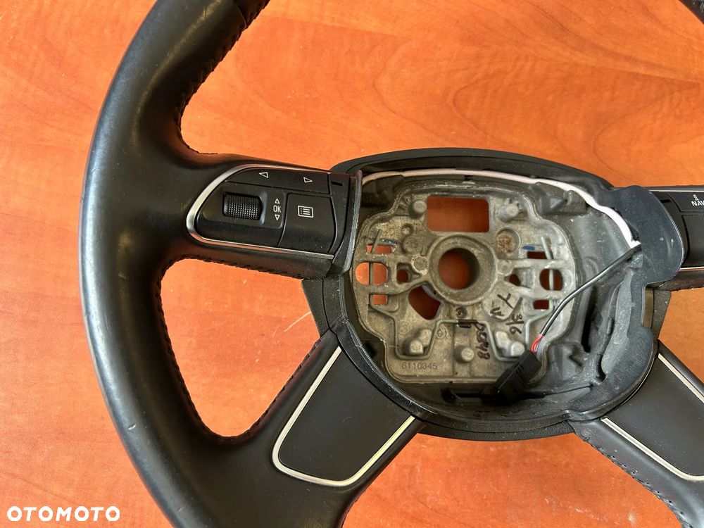 KIEROWNICA SKÓRA MULTIFUNKCJA 4G0419091M AUDI A6 C7 A7 - 5