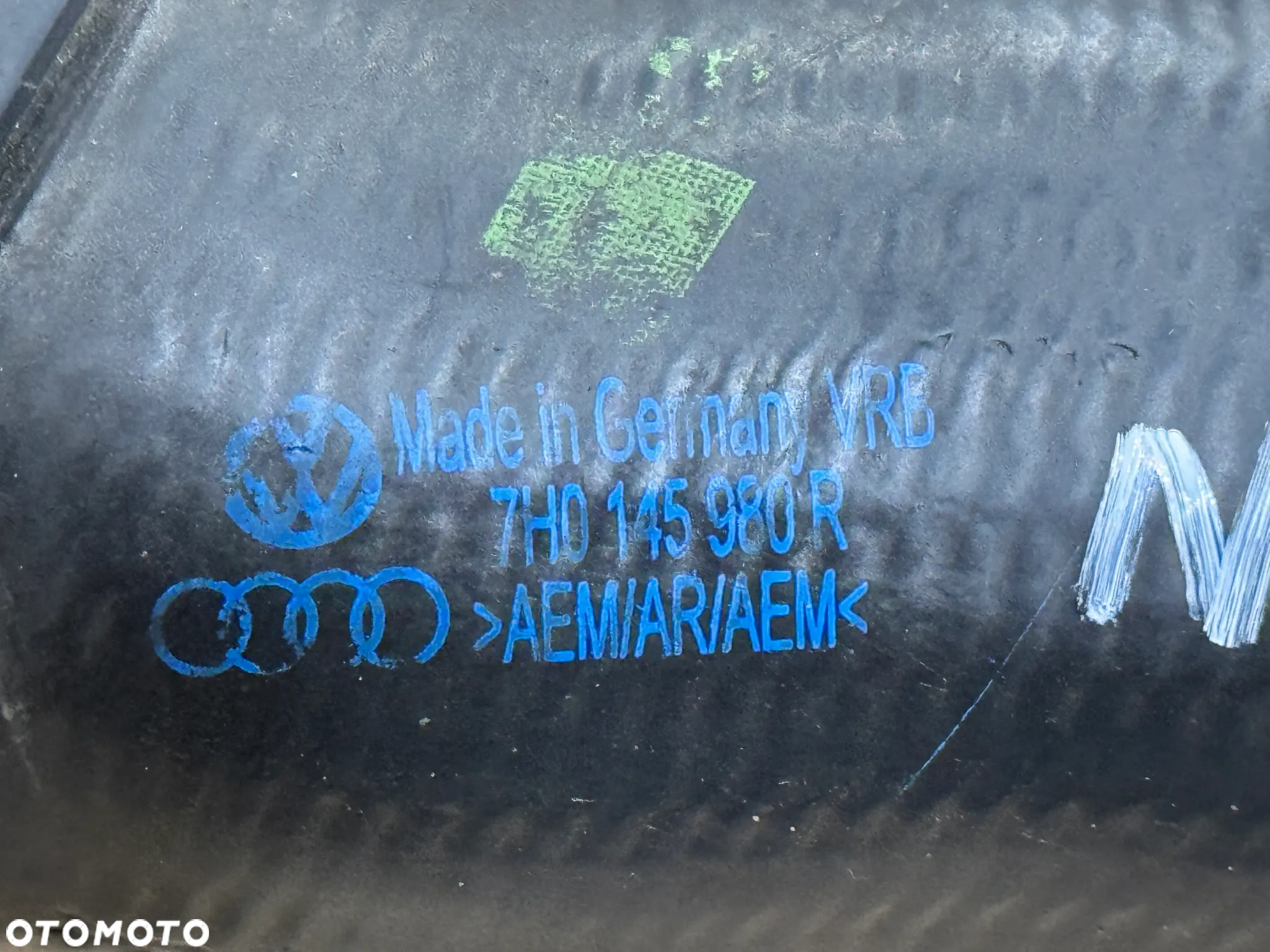 RURA PRZEWÓD INTERCOOLERA VW TRANSPORTER T5 2.5 7H0145955L 7H0145980R 7H0145941B - 2