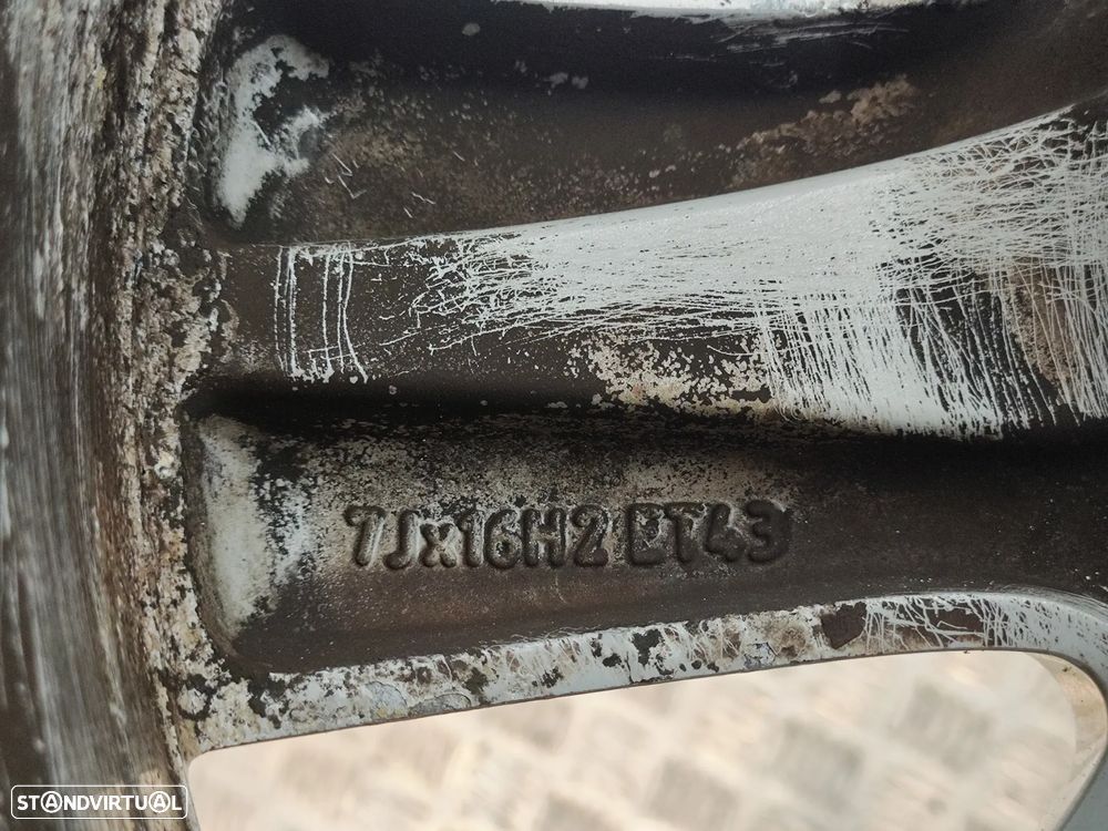 Conjunto Jantes 16 Originais Mercedes Benz Class C W204 7J ET43 5x112 - 7