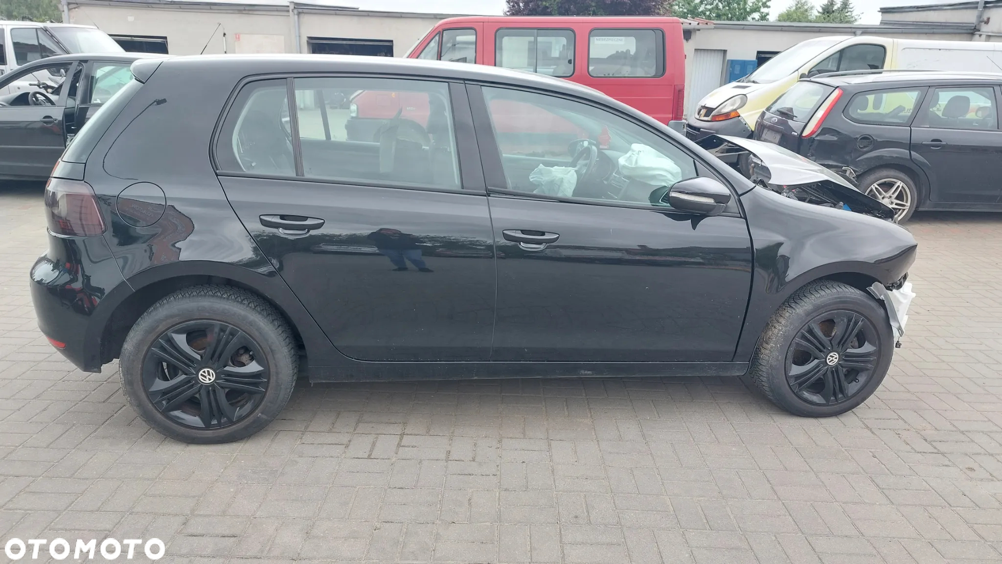 VW GOLF VI 6 NA CZĘŚCI drzwi szyby klapa lampa zderzak tył fotel radio zawieszenie silnik TSI - 5