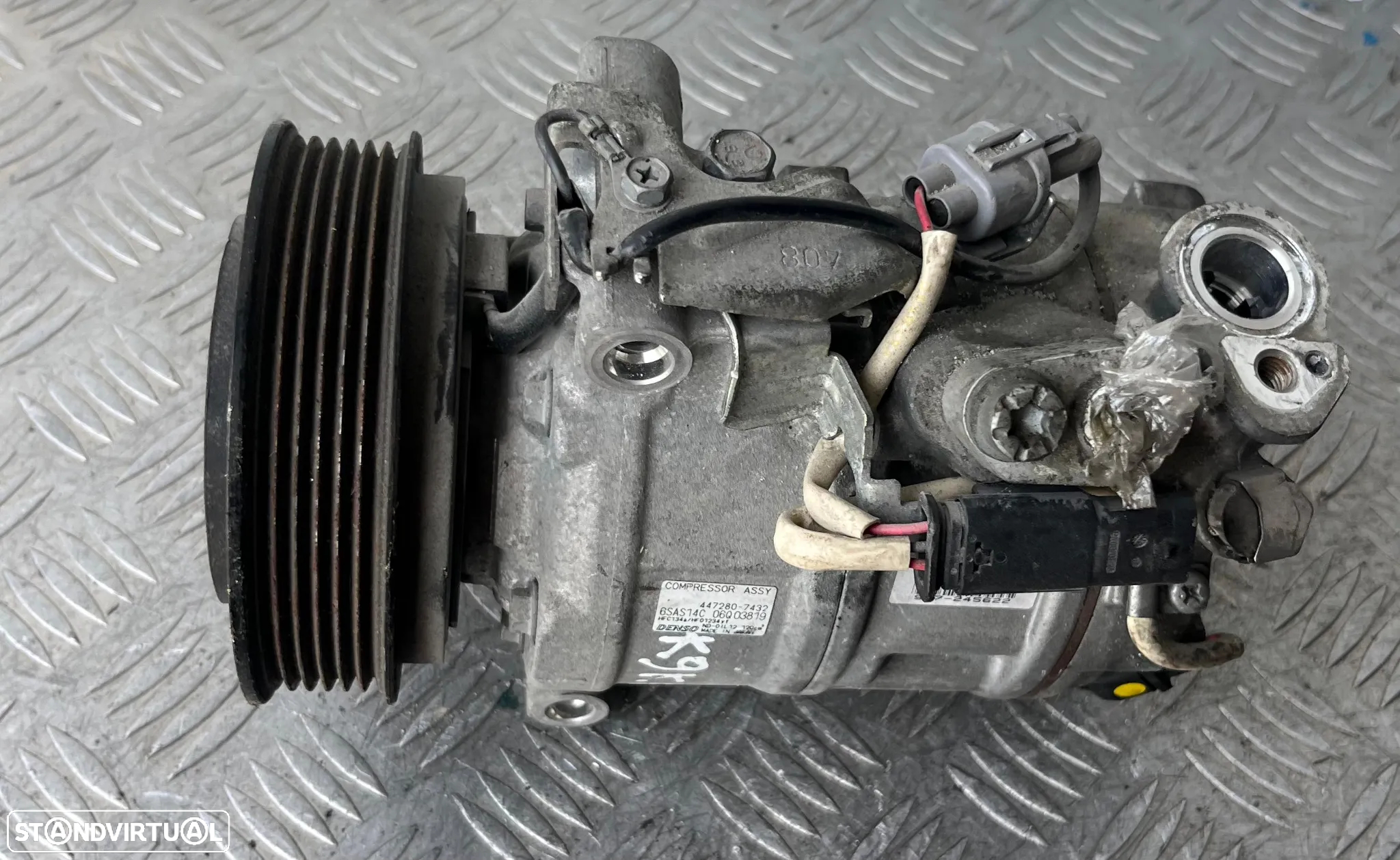 Compressor Ar Condicionado Mercedes -Benz A-Class W176 Ref: 447280-7432/6SAS14C/06Q03819/A0042301711/K9KF452 - 2