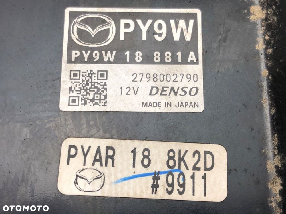 KOMPUTER SILNIKA  MAZDA CX-5 (KE, GH) 2011 - 2017 2.5 137 kW [186 KM] benzyna 2013 - 2017 PY9W18881A - 4