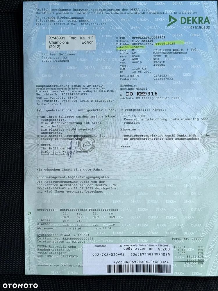 Ford KA 1.2 Start-Stopp-System Champions Edition - 30