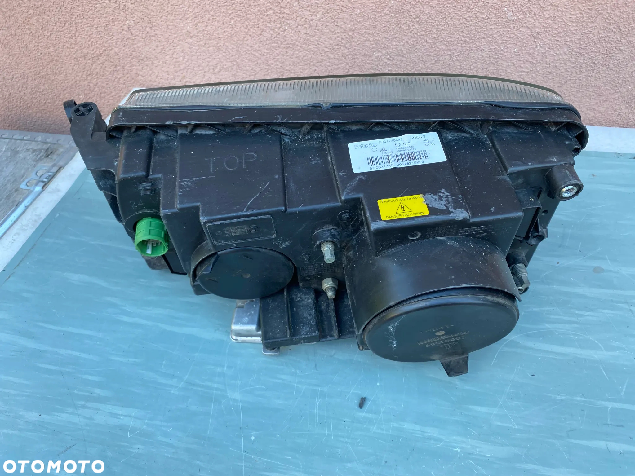 lampy iveco stralis hi way bi xenon led eu komplet całe - 7