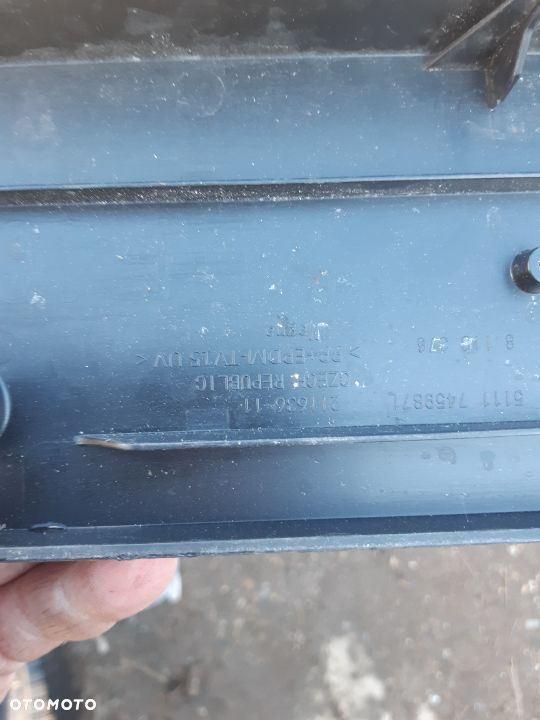 Podkładka pod tablicę rejestracyjną BMW 1 F40 7459871 - 3