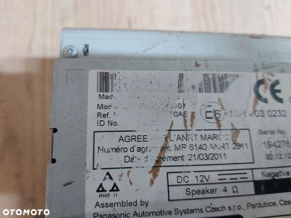 Toyota AVENSIS T27 Lift radio nawigacja 86140-05040 - 4
