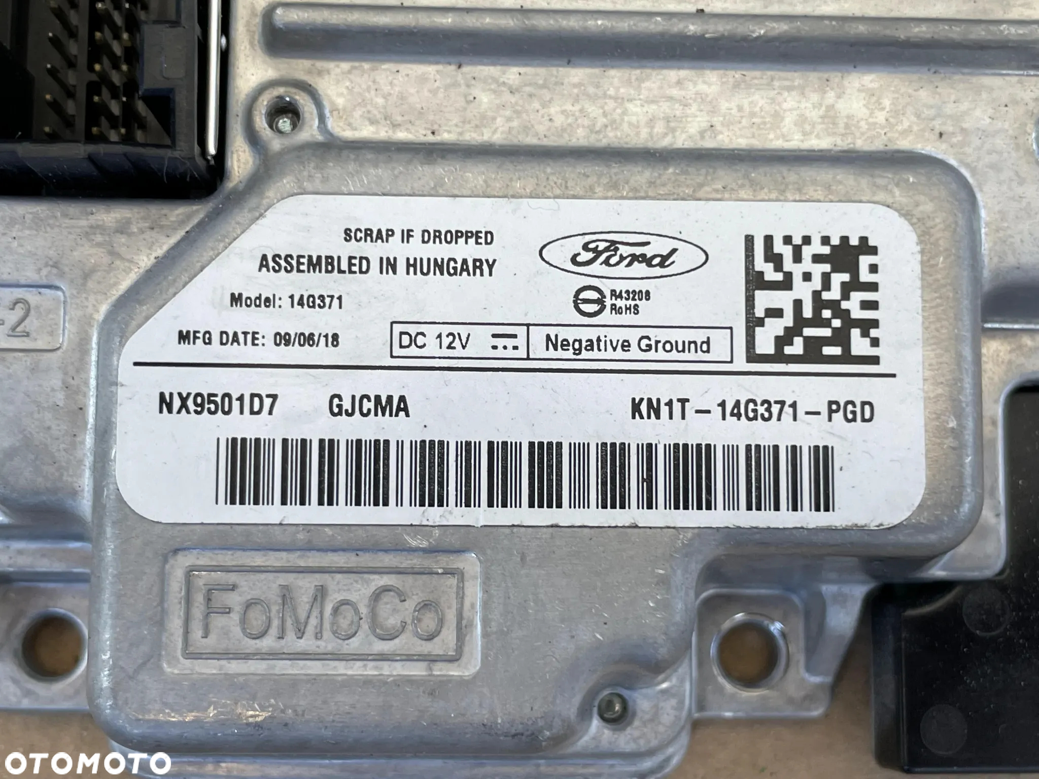 Moduł nawigacji Ford EcoSport II lift 2018r OE KN1T-14G371-PGD - 2