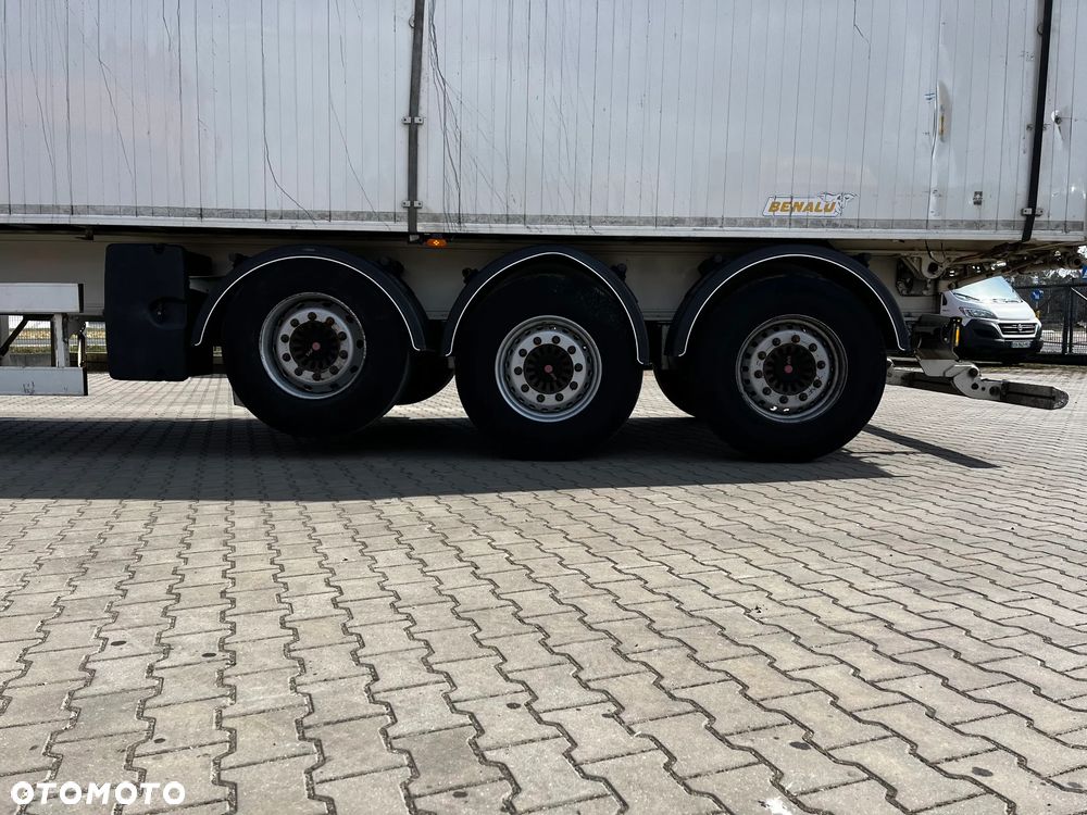 Benalu 52m3 SPROWADZONA Z FRANCJI /CAŁA ALUMINIOWA/OSIE SAF/OŚ PODNOSZONA/LEKKA/LEKKO USZKODZONY BOK - 12