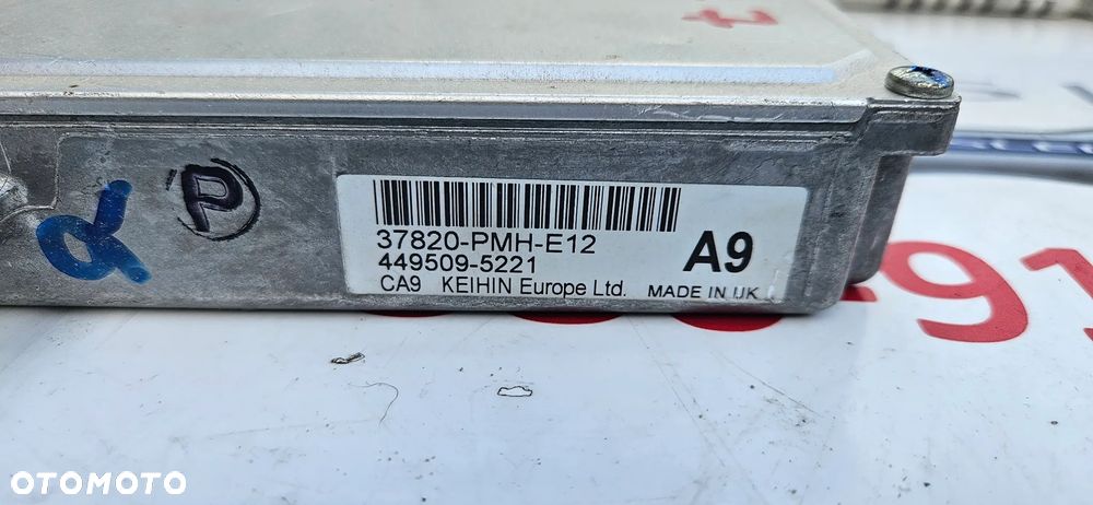 HONDA CIVIC VII 7 LIFT 1.6 16V VTEC D16V1 Zestaw startowy do odpalenia auta Sterownik silnika Komputer Licznik Zegary Stacyjka - 5