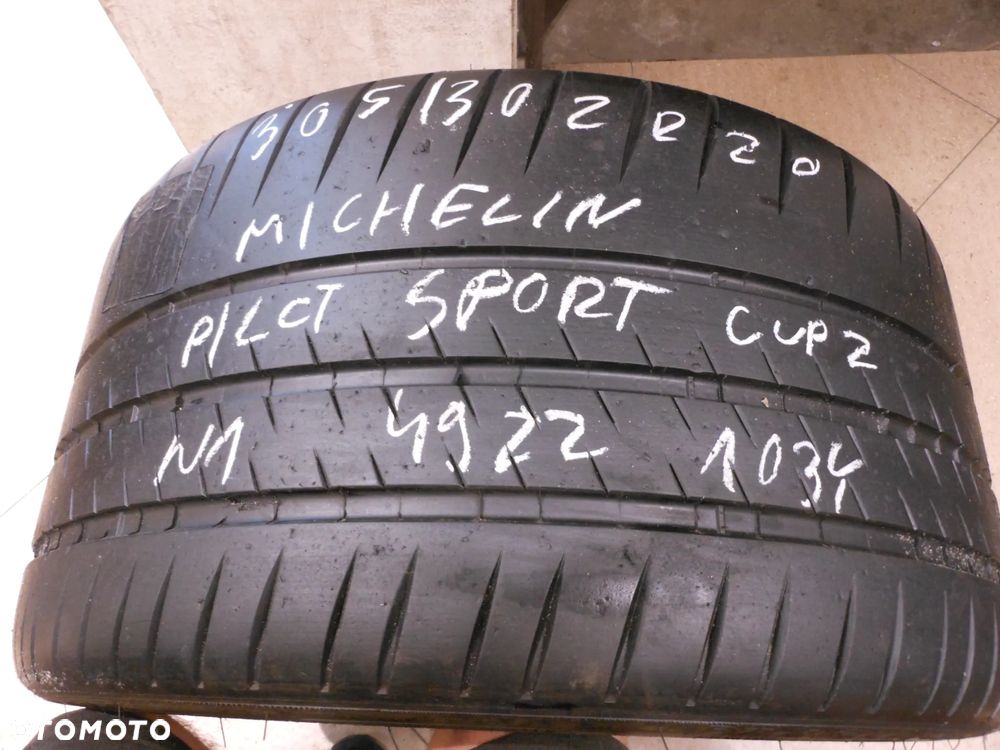opony 305/30r20 michelin pilot sport cup 2 6,3mm N1 lato para - 2