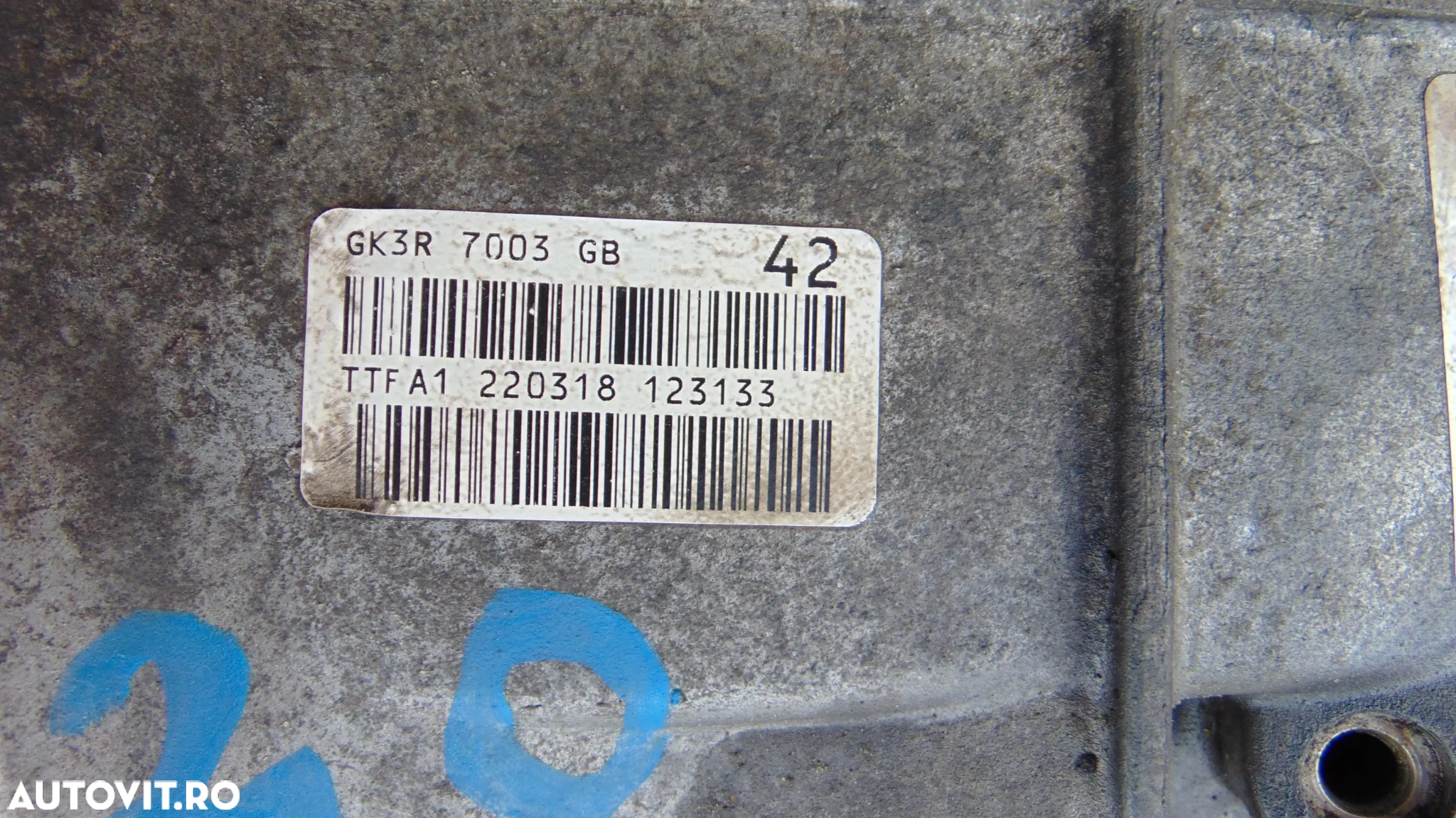 Cutie viteze Ford Transit 2.0 euro 6 tractiune spate dezmembrez - 3