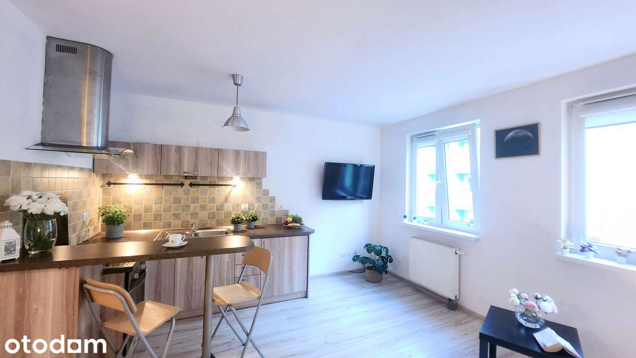 Przestronna kawalerka 29,63 m² | 1. piętro | wyposażona | komórka