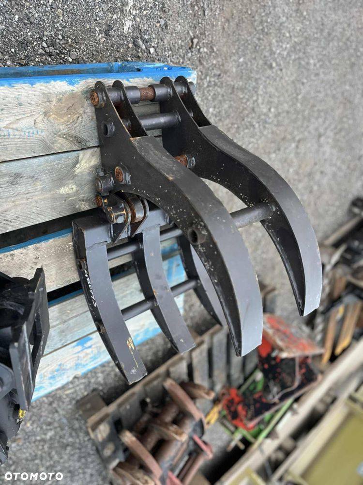 Chwytak łapa kleszcze sortujące do koparki minikoparki Hardlife NOWE - 6