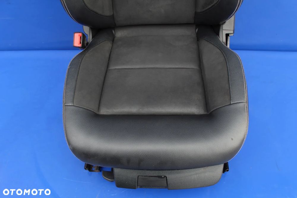 Fotel kierowcy lewy skóra + alcantara wersja sport OE Mercedes E-klasa W212 Lift 2014r - 5