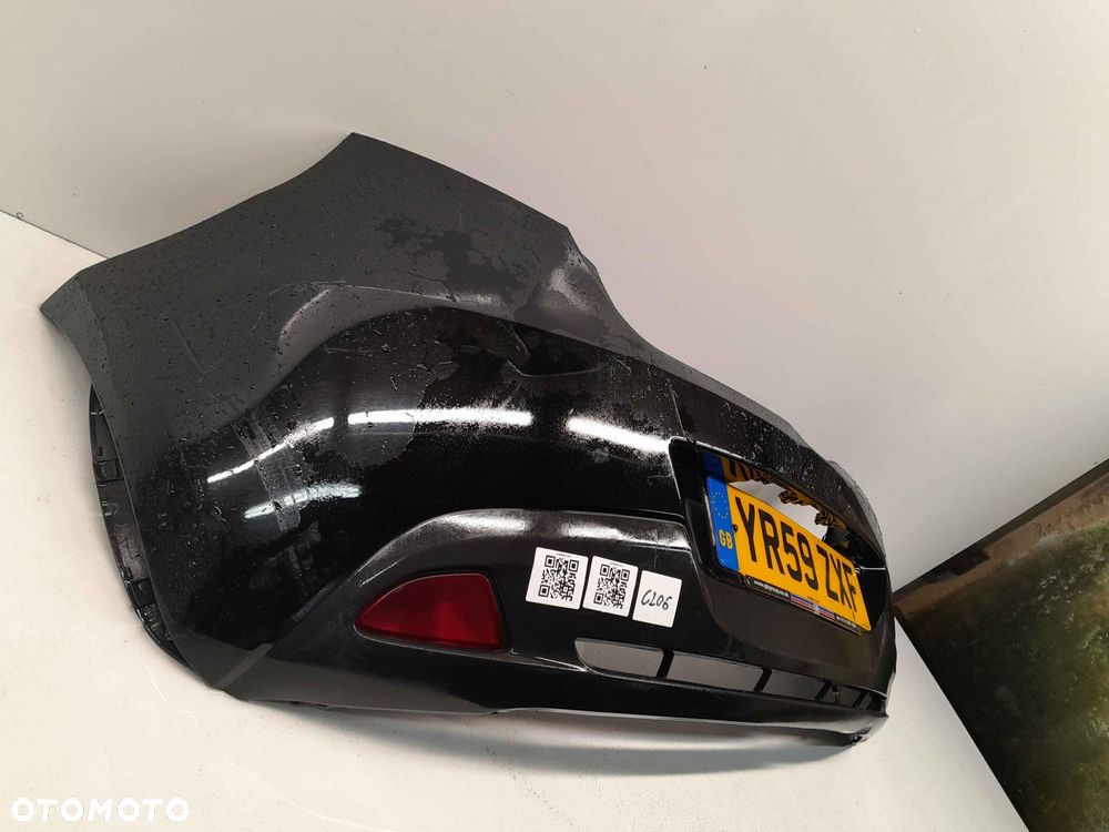 $ ZDERZAK TYŁ TYLNY MAZDA 2 II DE A3F CZARNY - 2