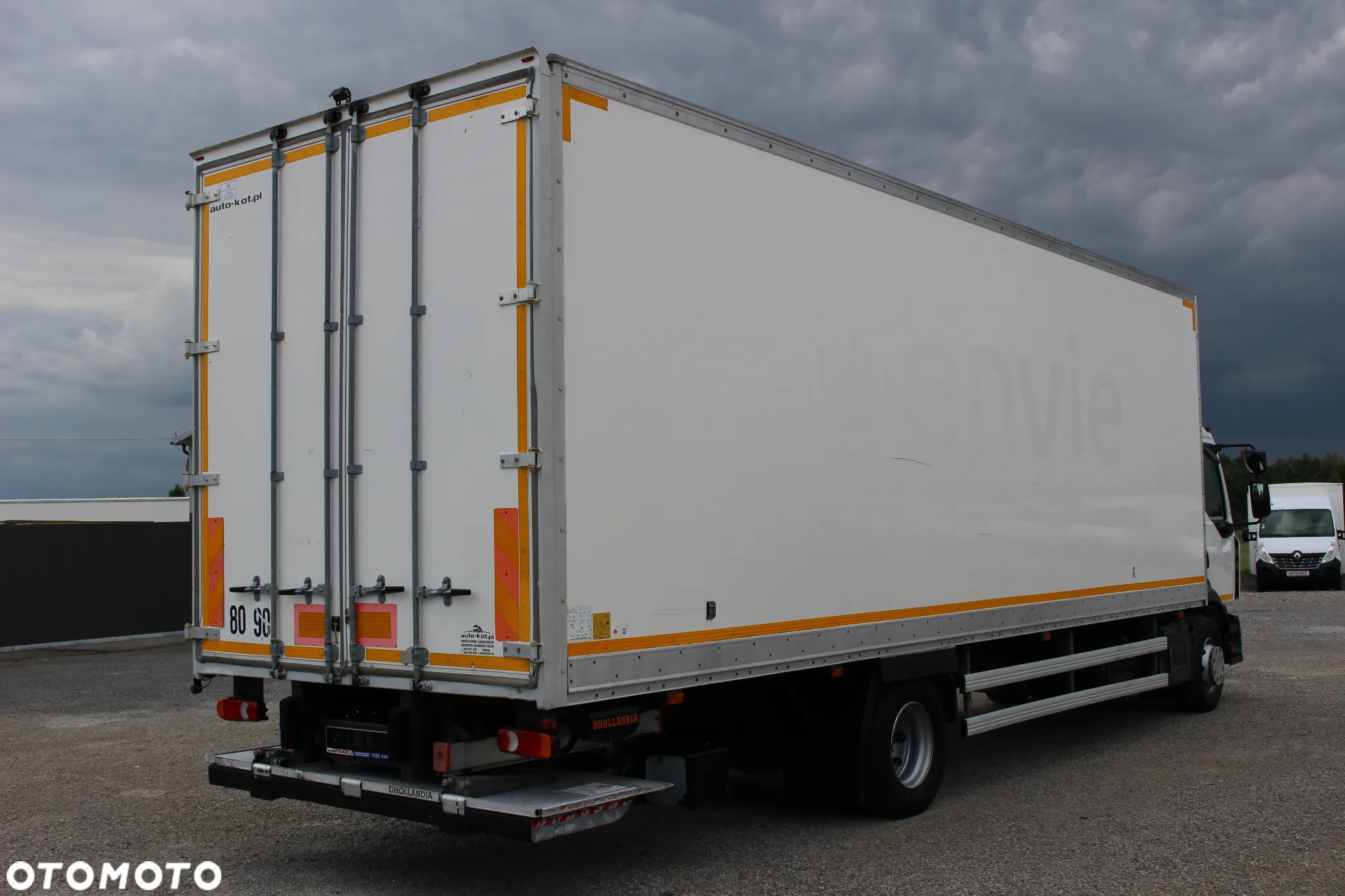 Renault D14 *240KM*/ KONTENER + WINDA /21 PALET / KLIMA / OPONY 80%/SERWIS FR/ SUPER STAN / - 12