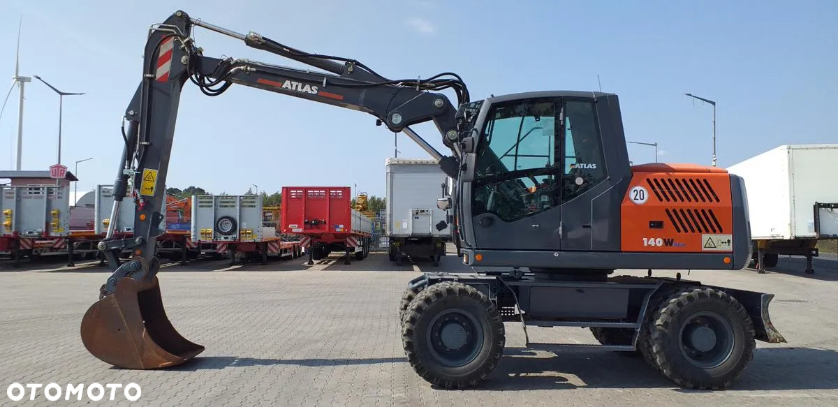 Atlas Koparka kołowa ATLAS 140 W - 8