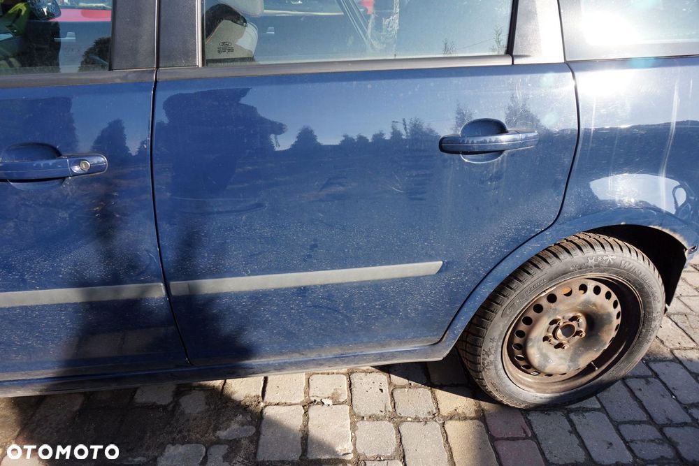 DRZWI TYLNE LEWE C-MAX I MK1 LIFT R8  NIEBIESKI BLAZER FORD 2006-2010 - 3