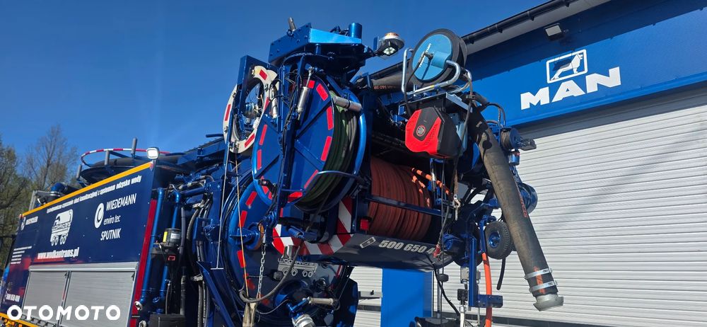 MAN TGS 35.510 WIEDEMAN 12/6m3 kamera SPUTNIK Recykling - 18