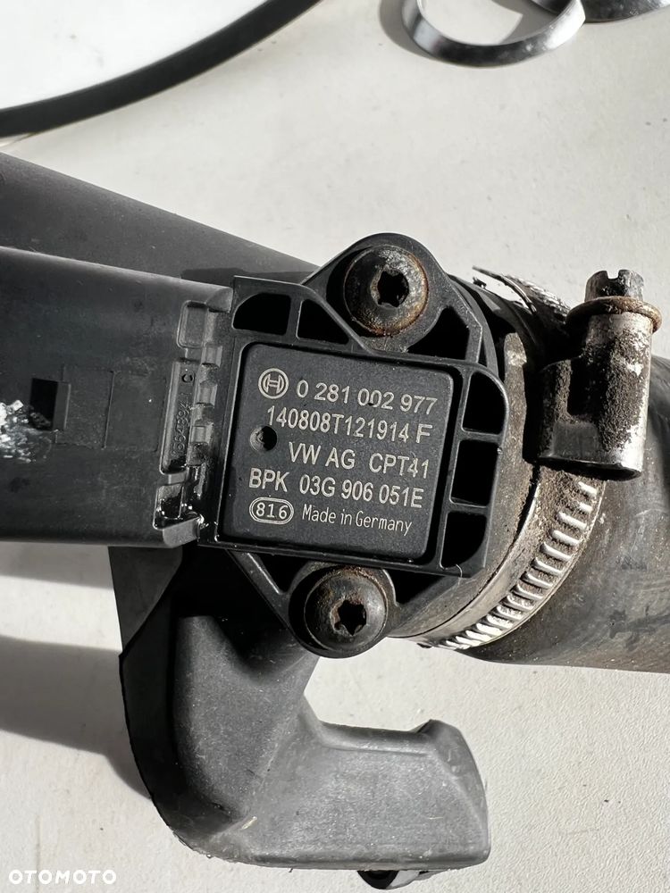 RURA WĄŻ INTERCOOLERA AUDI VW SKODA 5N0145762AT 5N0145834K 03G906051E - 3