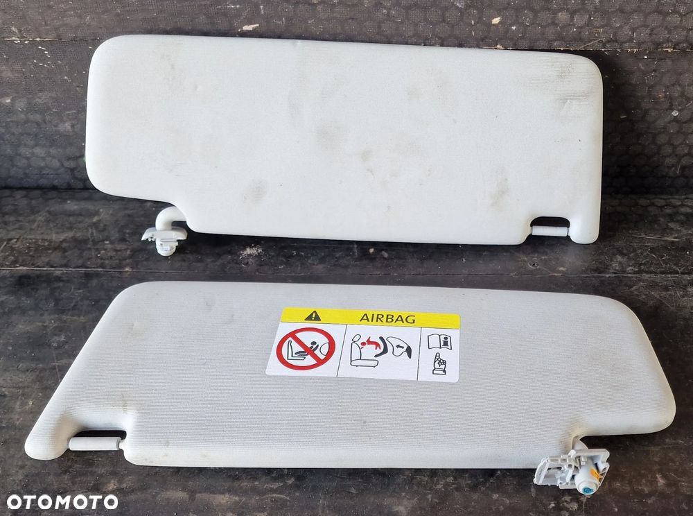 OSŁONA PRZECIWSŁONECZNA PRAWA LEWA KOMPLET 5G0857551 5G0857552 SKODA OCTAVIA III - 3